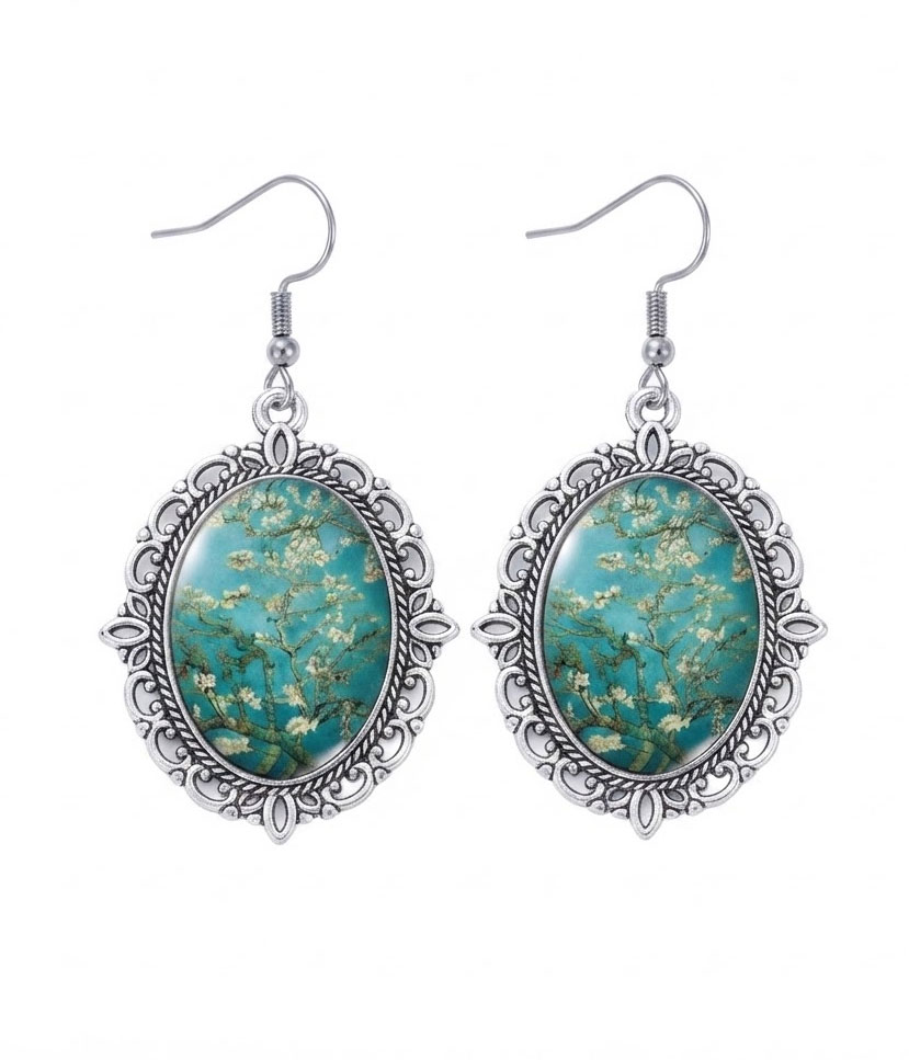 Vintage lily of the valley earring