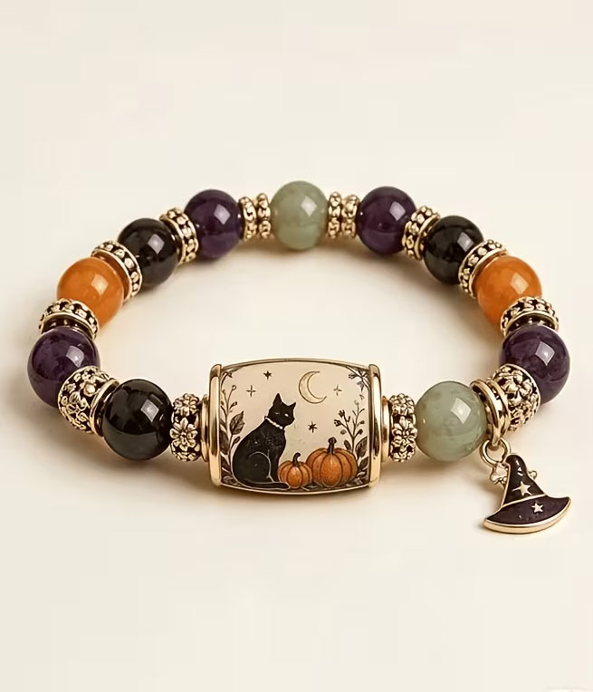 Halloween theme stretch bracelet