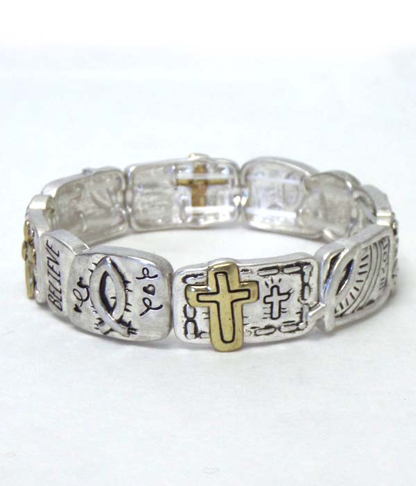 Faith inspirational theme bracelet