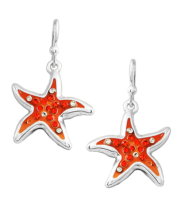 Sealife theme earring - starfish
