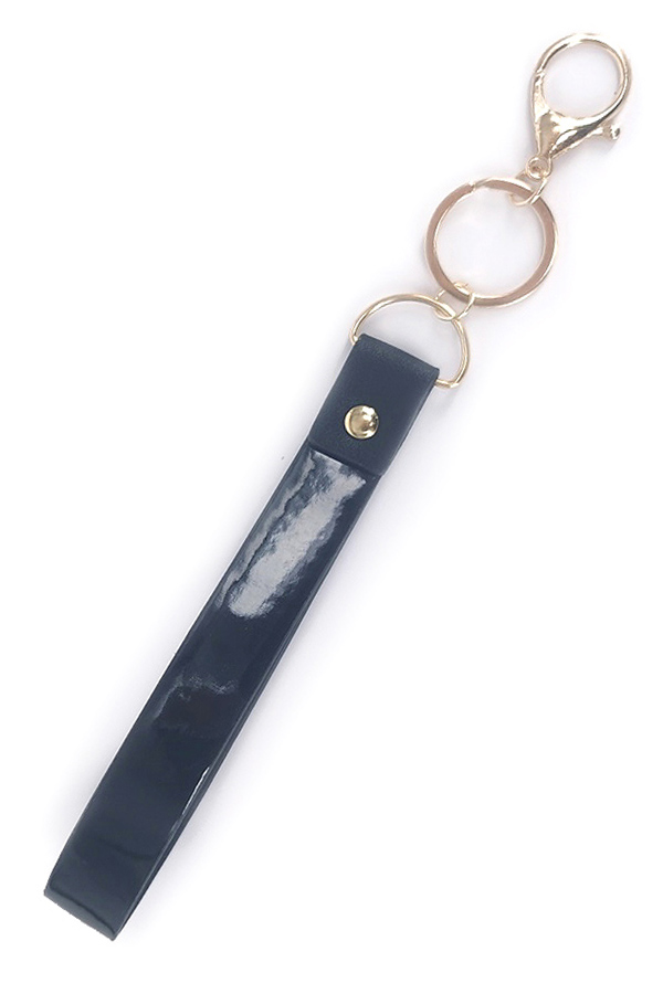 LEATHERETTE BAND KEY CHAIN WRISTLET