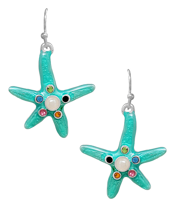 SEALIFE THEME EARRING - STARFISH