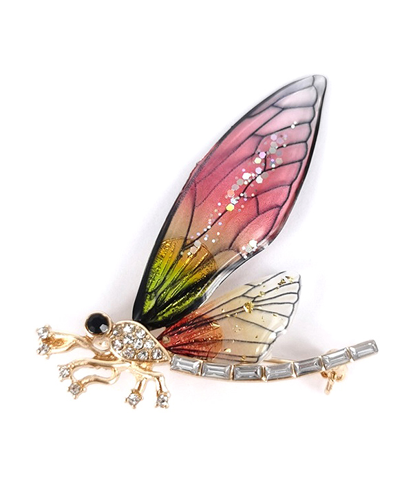 VINTAGE DRAGONFLY BROOCH