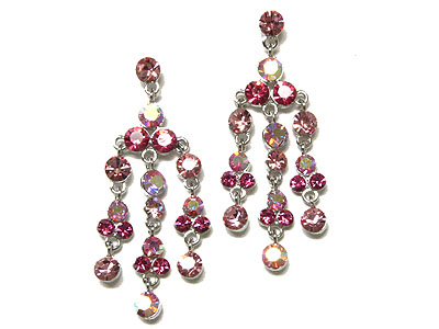 Austrian crystal chandelier earring