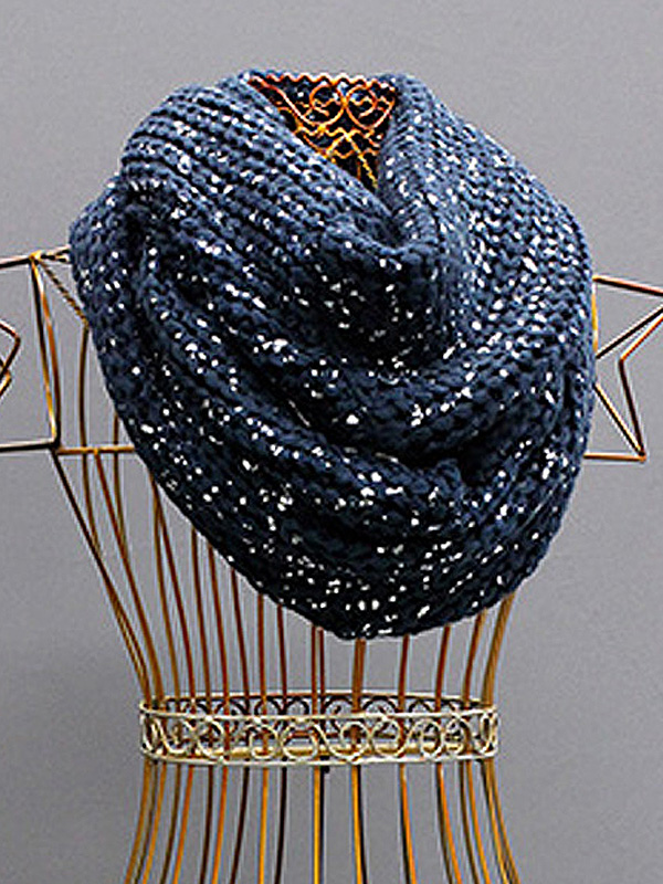 100% acryl 200g snow day infinity scarf
