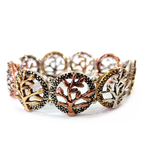 Tree of life stretch bracelet