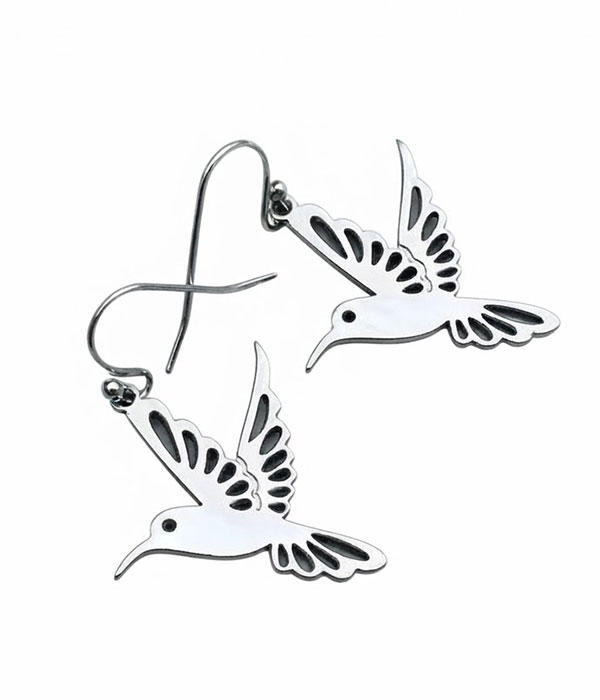 Humming bird earring