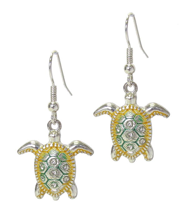 Turtle earring