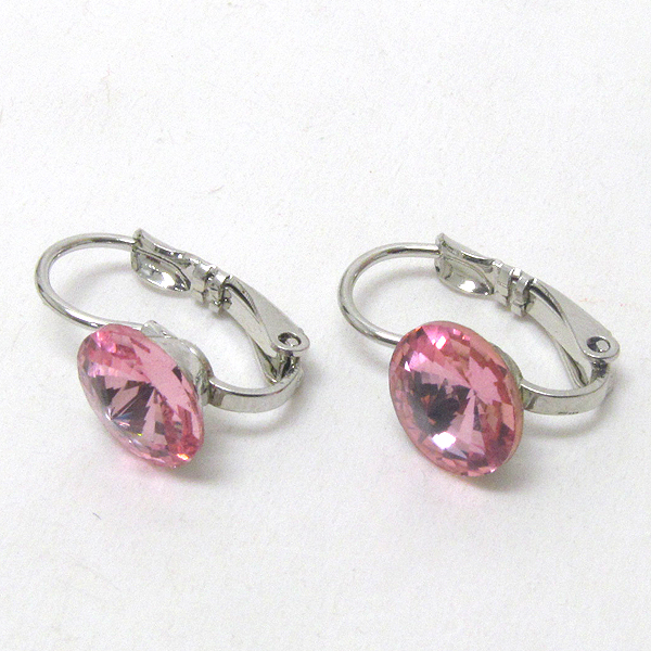 Swarovski stone euro style earring