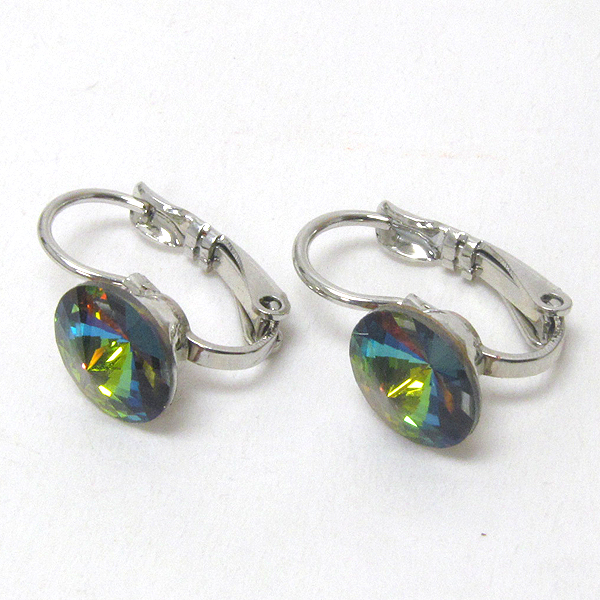 Swarovski stone euro style earring