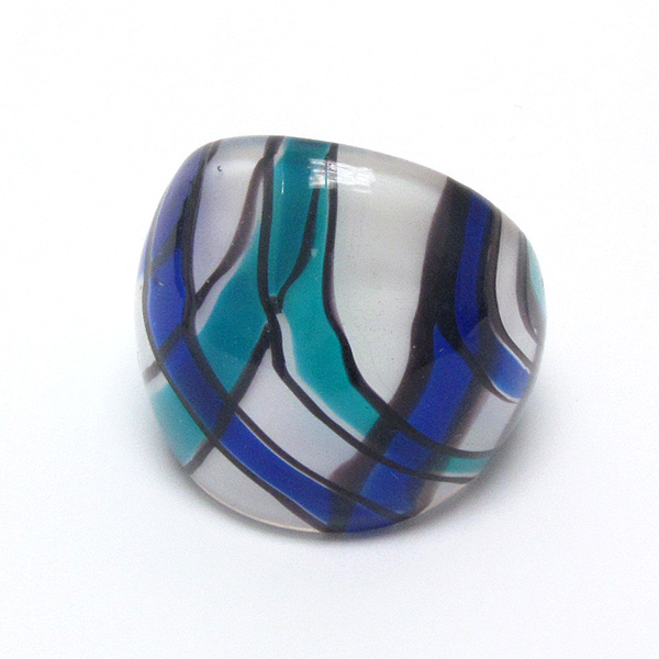 Murano glass ring