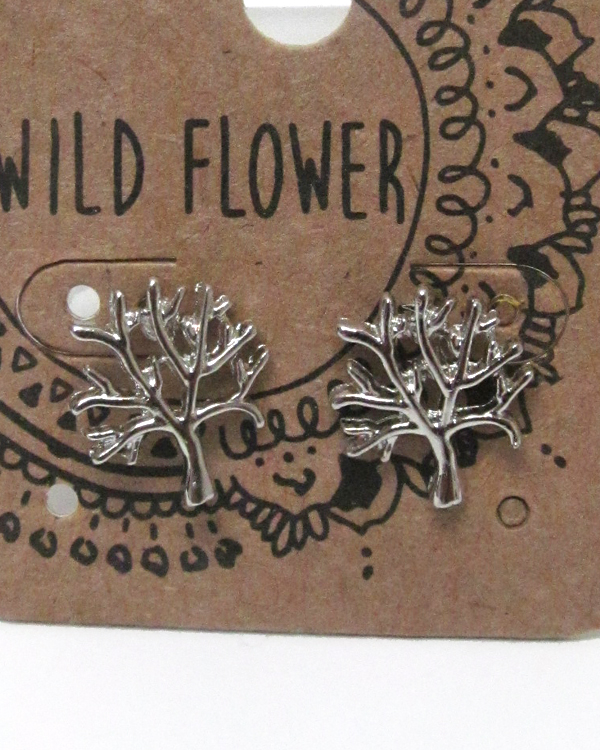 Life tree earrings 