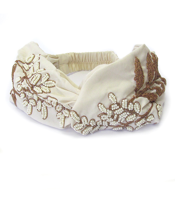 Handmade chiffon stretch headband