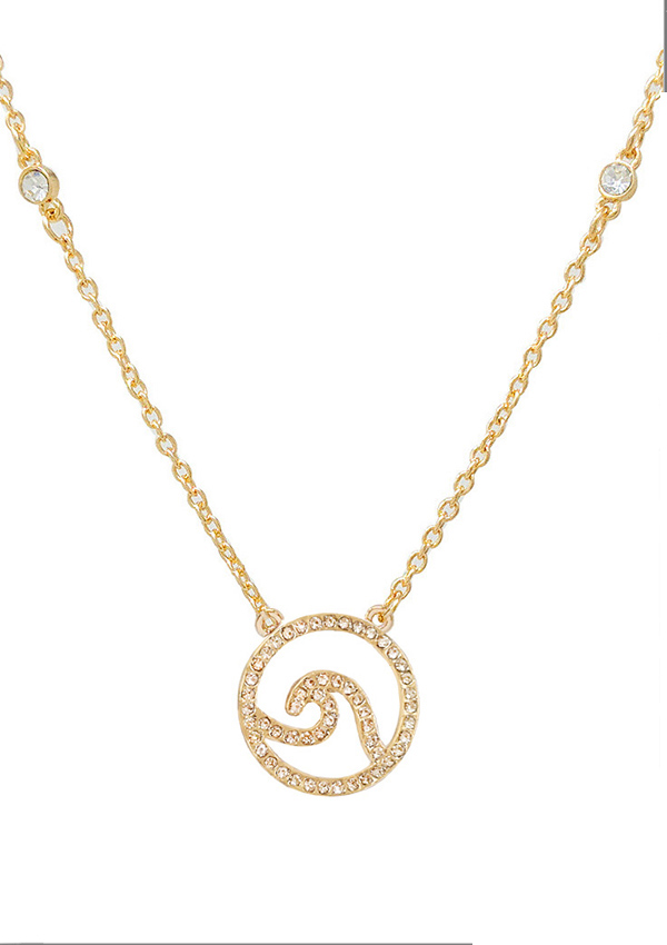 Sealife theme necklace - wave