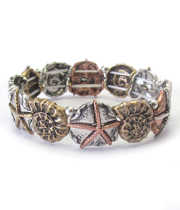 Sealife theme stretch bracelet