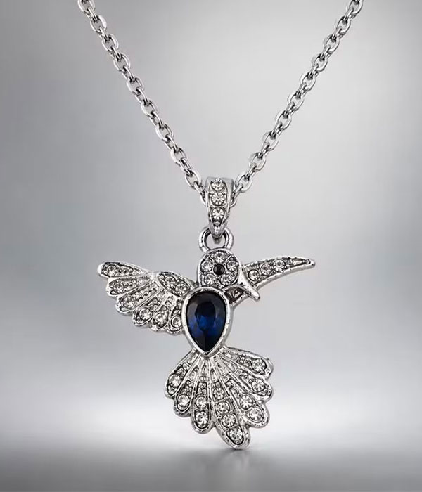 Hummingbird necklace