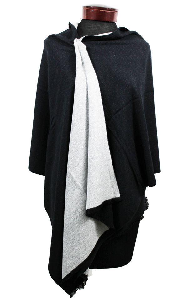 Cotton mix super soft reversable blanket scarf or shawl